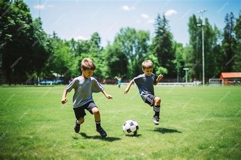 Niños jugando balón cazador en cancha