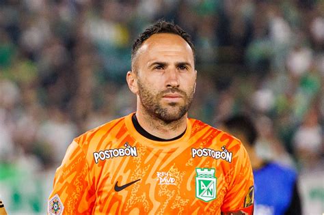 David Ospina en su homenaje de Atlético Nacional