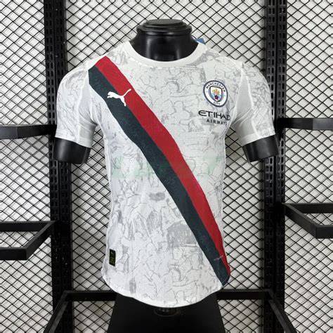 Segunda camiseta Manchester City 25/26 blanca