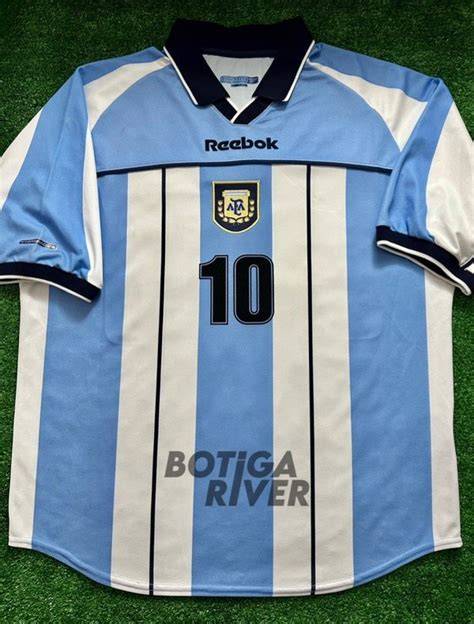 camiseta Reebok arquero Selección Argentina 1999
