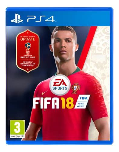 Carátula FIFA 18 Mundial Rusia PS4