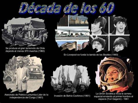 Collage de acontecimientos mundiales de los años 70