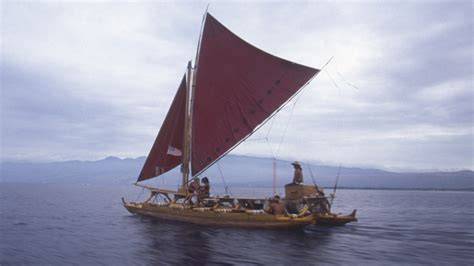 Reconstrucción de canoa polinesia de doble casco