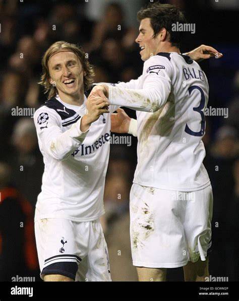 Gareth Bale y Luka Modric en Tottenham