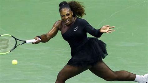Serena Williams con tutú negro
