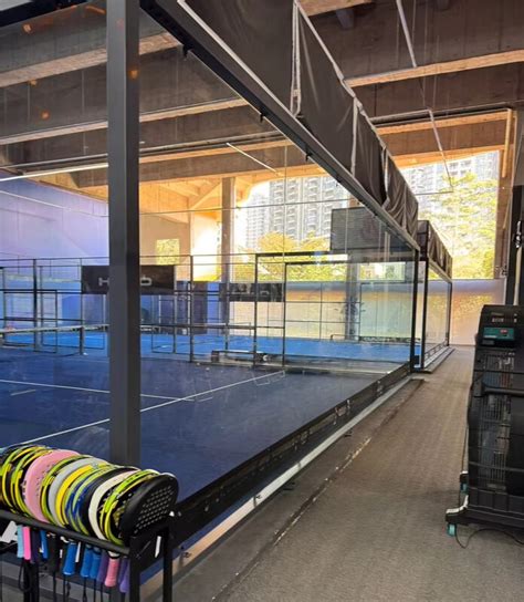 Cancha de pádel WPT súper panorámica
