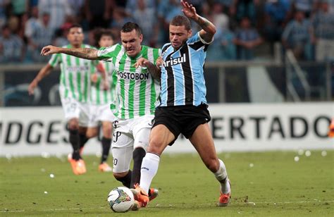 Marcador Grêmio Atlético Nacional 3-0