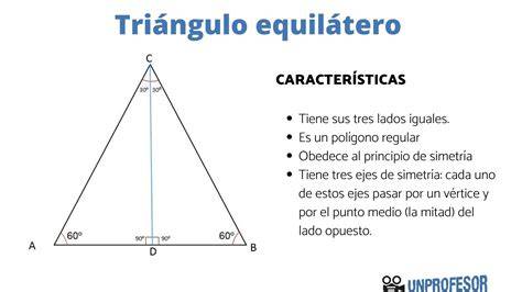 triángulo equilátero dividido en seis partes