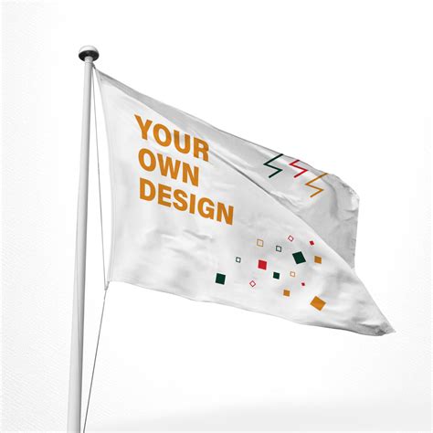 composición de bandera futbolística personalizada