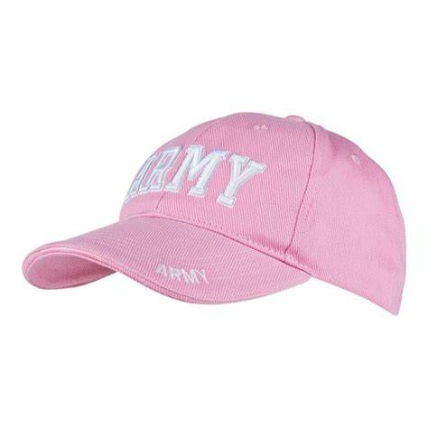 gorra de béisbol rosa tipo polo