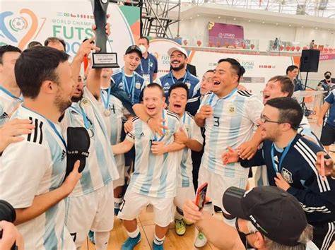 Selección argentina Futsal Down mundial