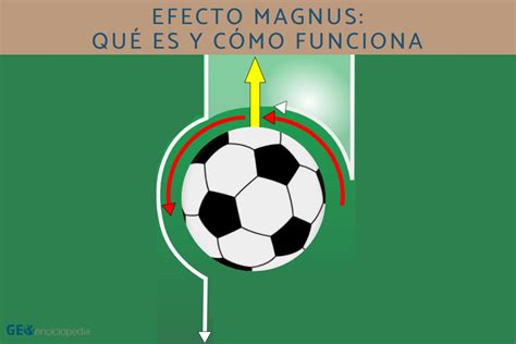 Pelota de fútbol con efecto Magnus