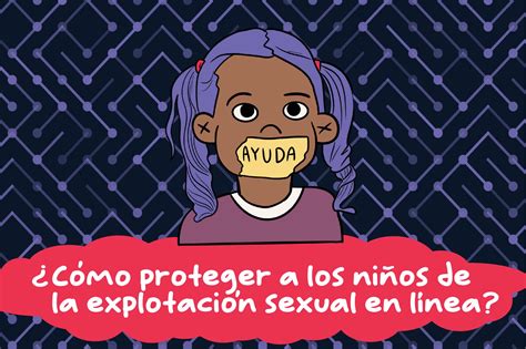 Señales de explotación sexual en internet