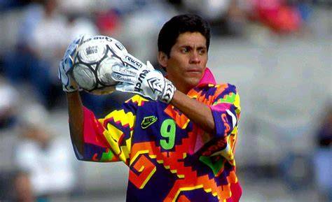camisetas Adidas de portero años 90
