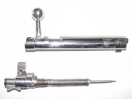 Diagrama del cerrojo Mauser 98