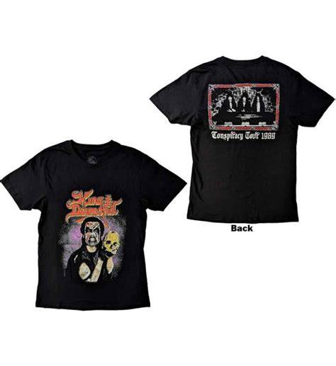 camiseta negra King Diamond Conspiracy