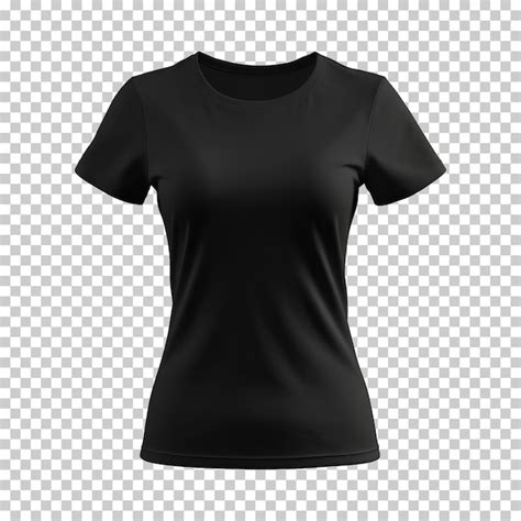 camiseta gris de mujer fondo transparente