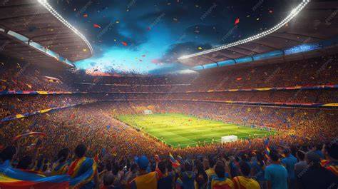 estadio de fútbol colombiano lleno