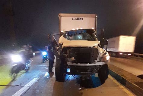 colisión de camiones ruta internacional 60