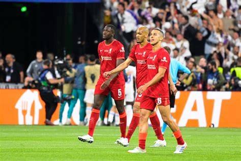 Thiago Alcántara e Ibrahima Konaté en Liverpool