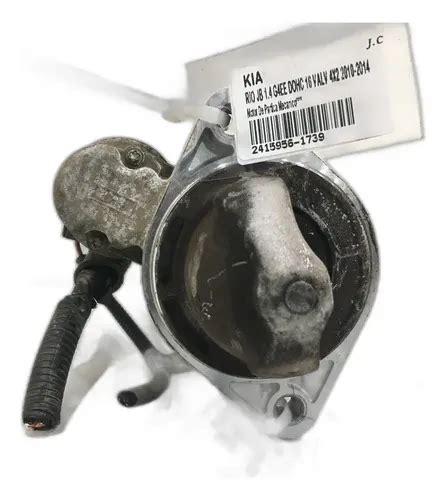 Motor de partida Kia Rio JB desmontado