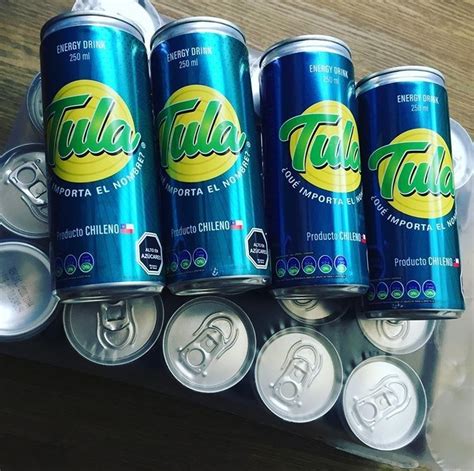 Lata verde de bebida energética Tula