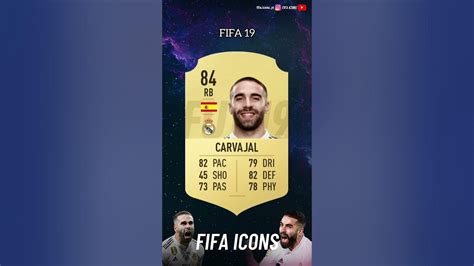 Comparativa cartas Carvajal FIFA 13 FIFA 18