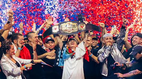 El Menor campeón mundial de freestyle