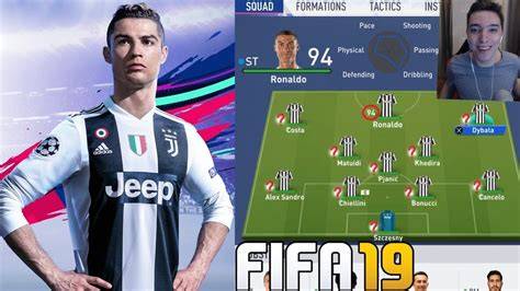 Formación Juventus FIFA 19 4-3-3