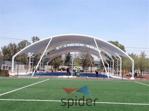 estructura modular para cancha deportiva cubierta