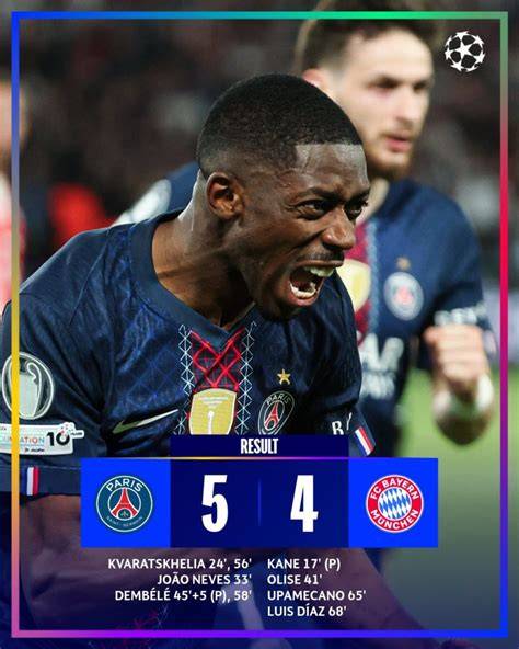 PSG contra Bayern en Champions League