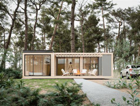 Casa modular Assadi y Tiny Cabin