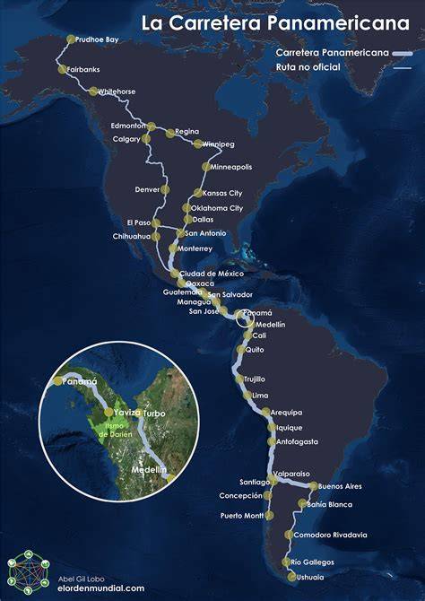 Mapa de Los Teques y carretera Panamericana
