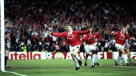 Gol de Solskjær en la final de 1999