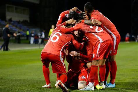 Unión La Calera en la tabla de posiciones