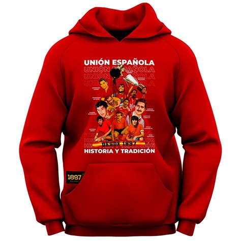 Diseños de polerones Unión Española rojos