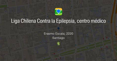 Mapa Liga Epilepsia Santiago Centro