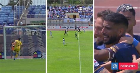Gol de Augusto Barrios desde media cancha