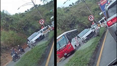 Accidente de tránsito en San Cristóbal