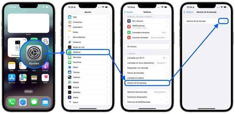 Configuración de número oculto en iPhone