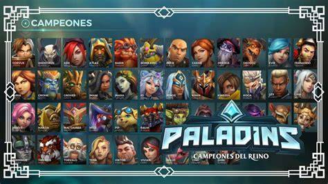 Roles y campeones de Paladins