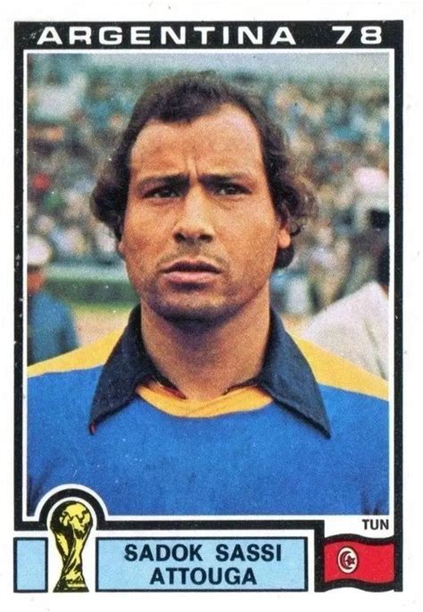 Sadok Sassi Attouga portero Túnez 1978
