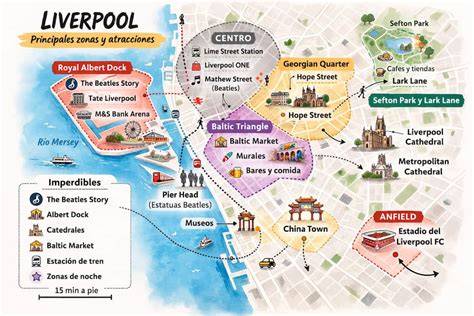 Mapa de delincuencia de Liverpool por barrios