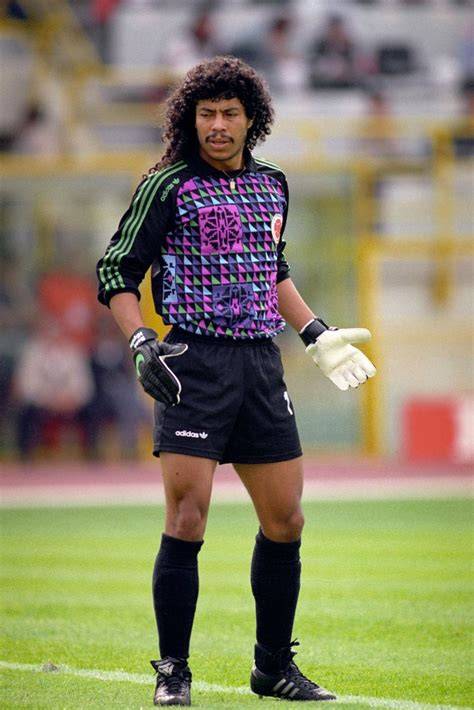 René Higuita arquero colombiano en 1993