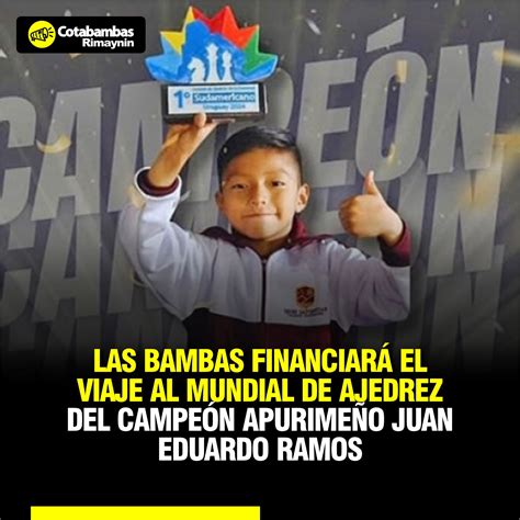 Eduardo Rojas campeón mundial juvenil ajedrez