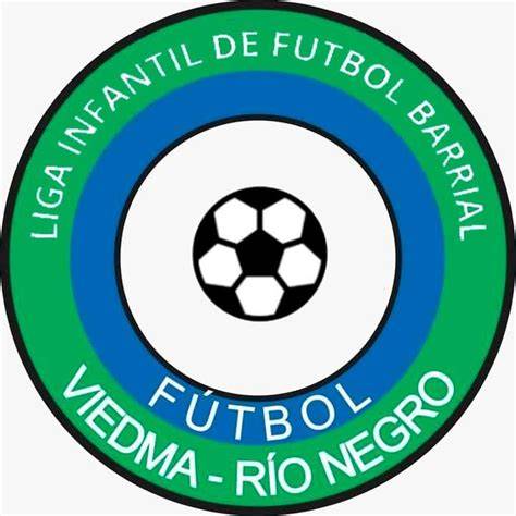 Logo infantil de fútbol barrial