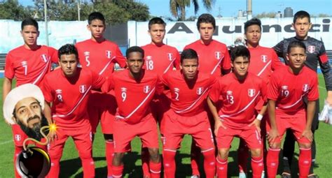 Osama Vinladen con selección peruana juvenil