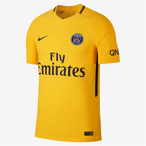 PSG camiseta amarilla 2017 2018