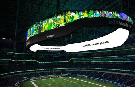 Ángulos de visión en pantalla LED de estadio