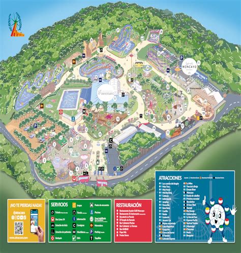 Plano de instalaciones del Parque Ecopa